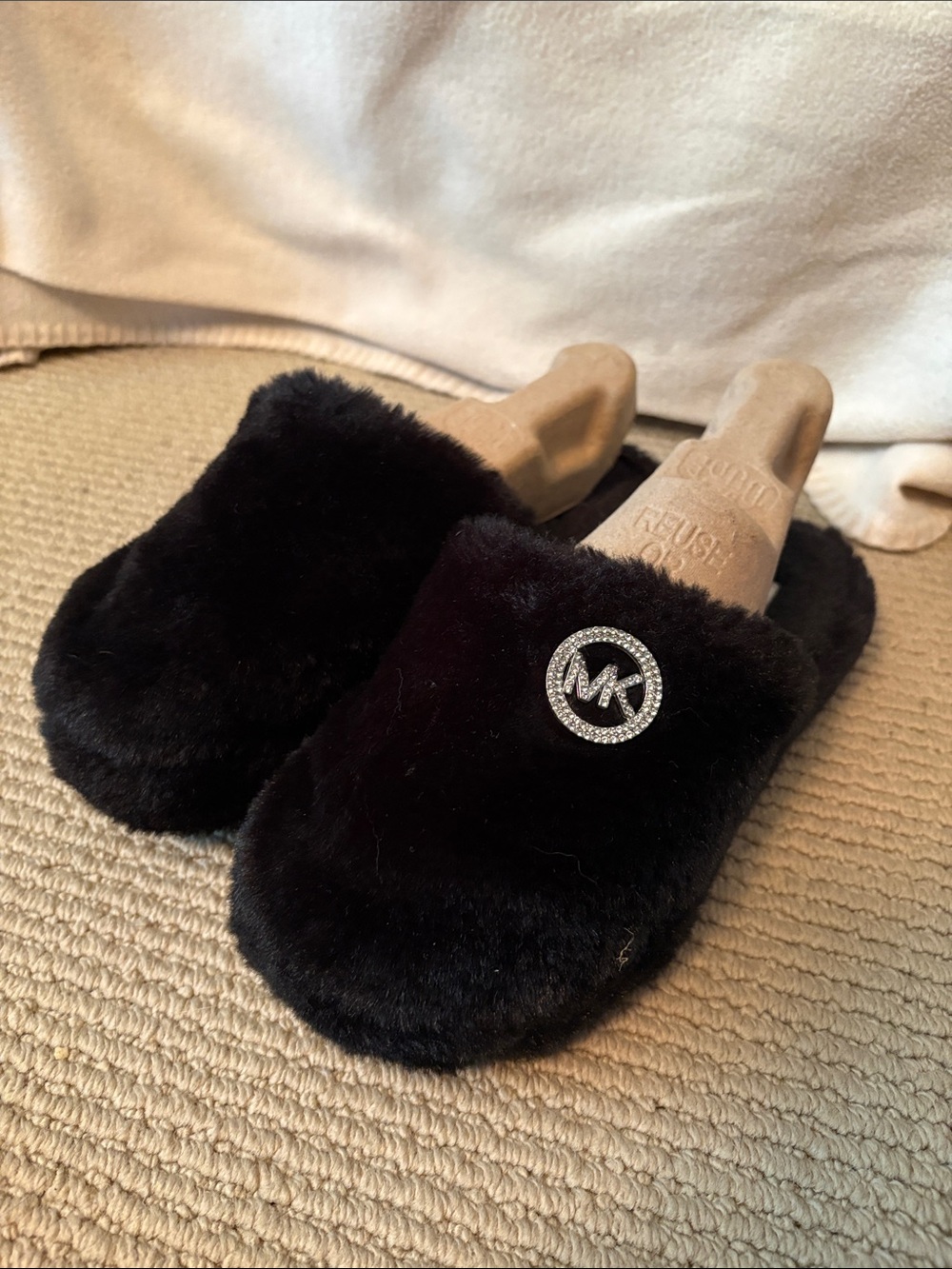 Michael Kors Fur Slippers
